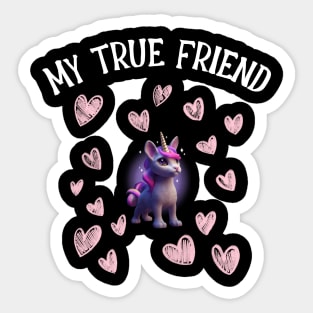 My true friend Sticker